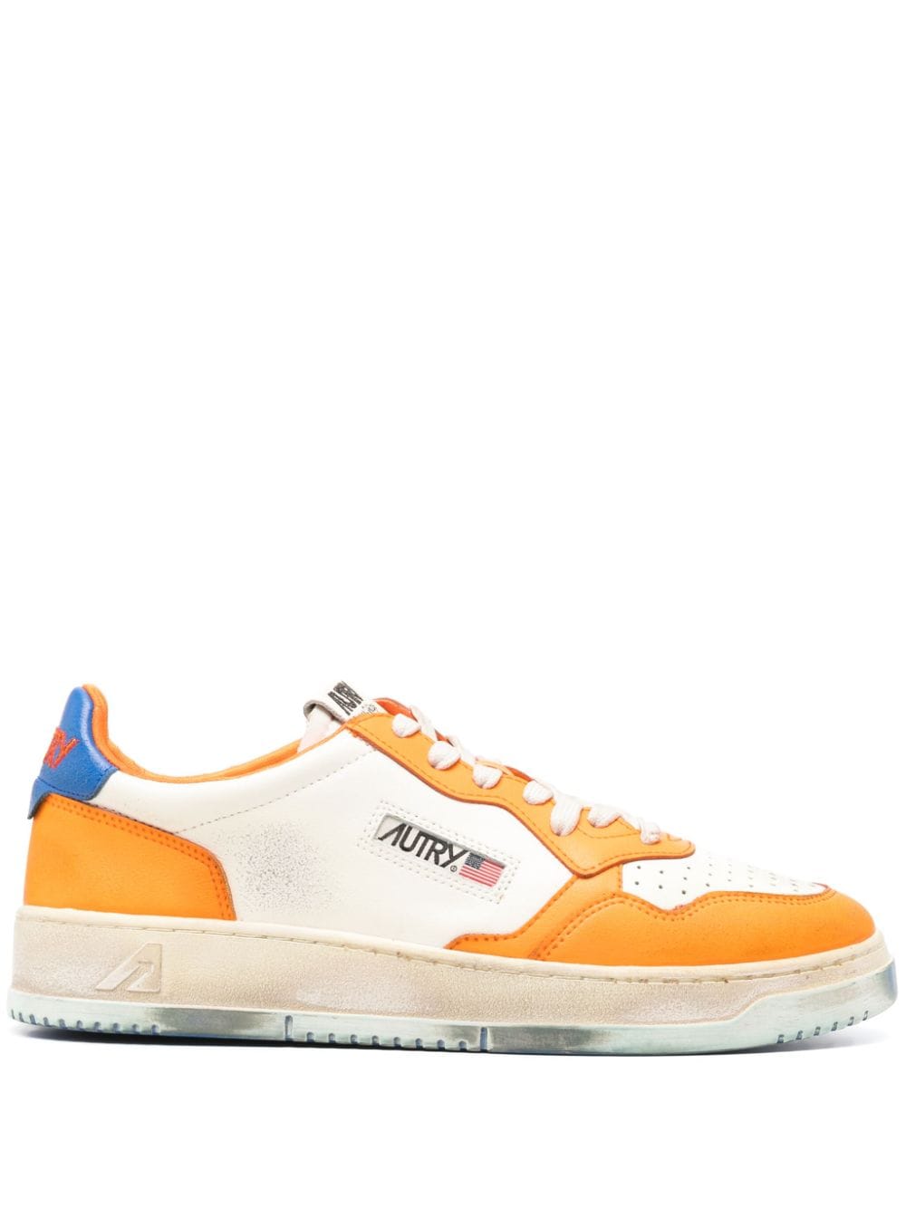 Autry Medalist Super Vintage Sneakers - Orange von Autry