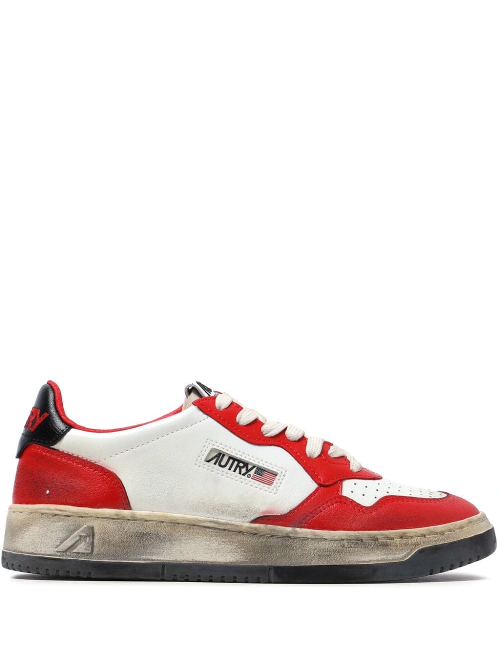 Autry Medalist Super Vintage Sneakers - Rot von Autry