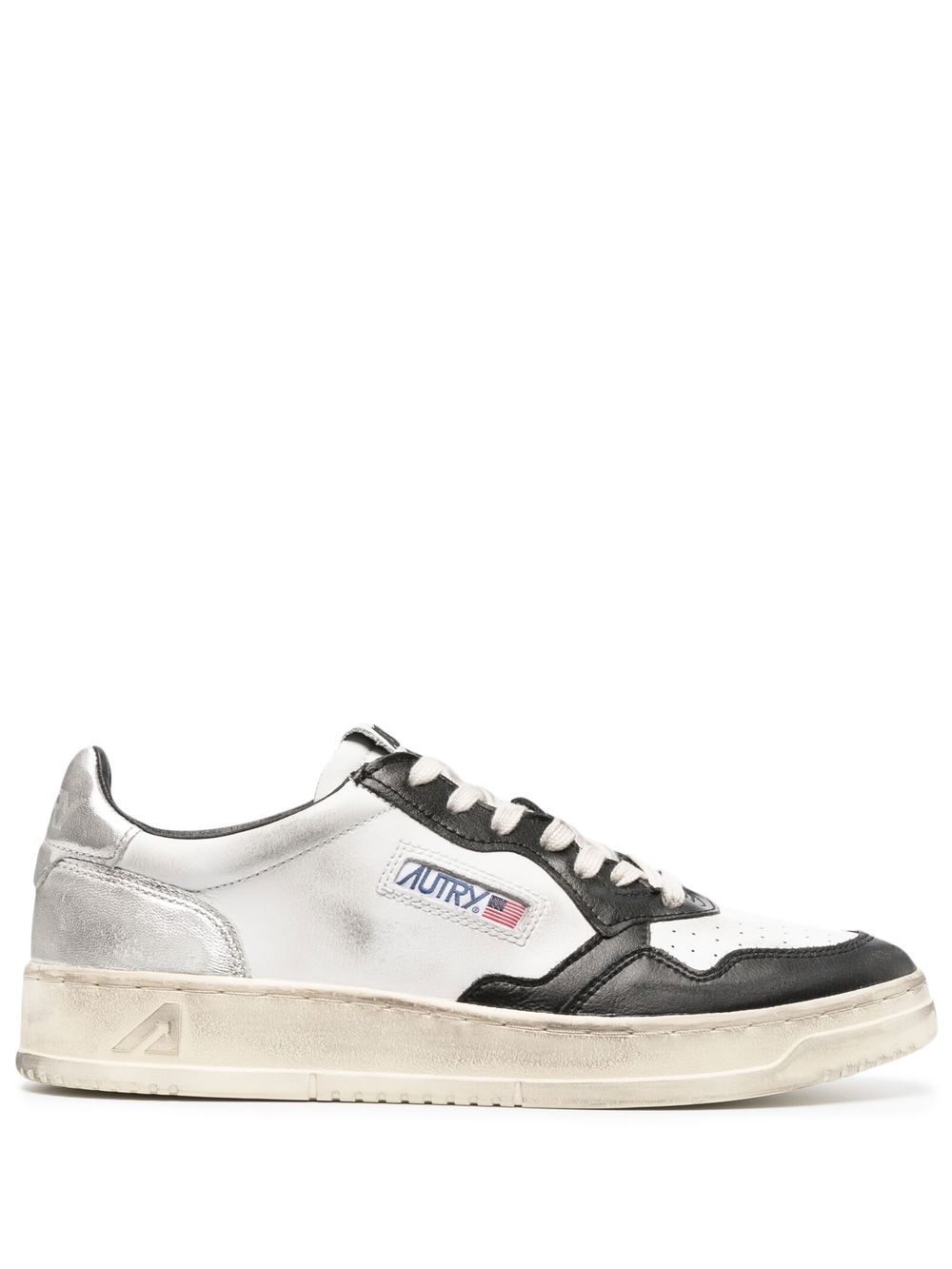 Autry Super Vintage Low-Top-Sneakers - Weiß von Autry