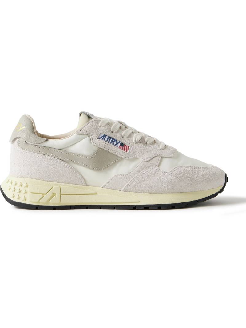 Autry - Reelwind Low Suede and Shell Sneakers - Men - Gray - EU 46 von Autry