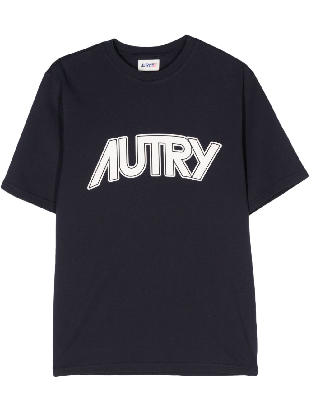 Autry T-Shirt mit Logo-Print - Blau Autry T-Shirt mit Logo-Print - Blau von Autry