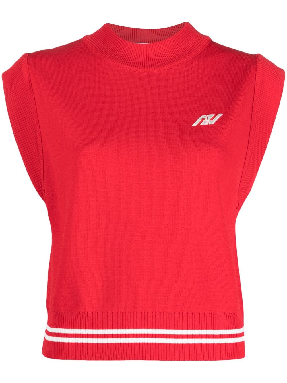 Autry Sweatshirt mit Logo-Stickerei - Rot von Autry