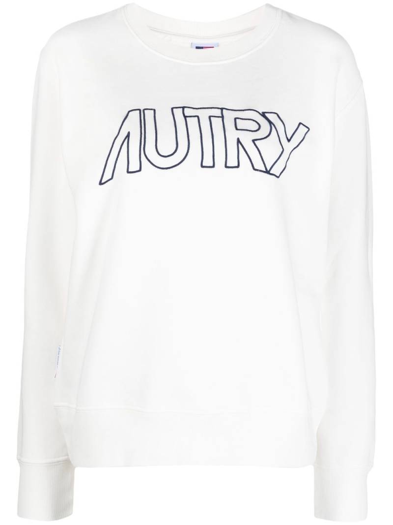 Autry T-Shirt mit Logo-Stickerei - Weiß von Autry