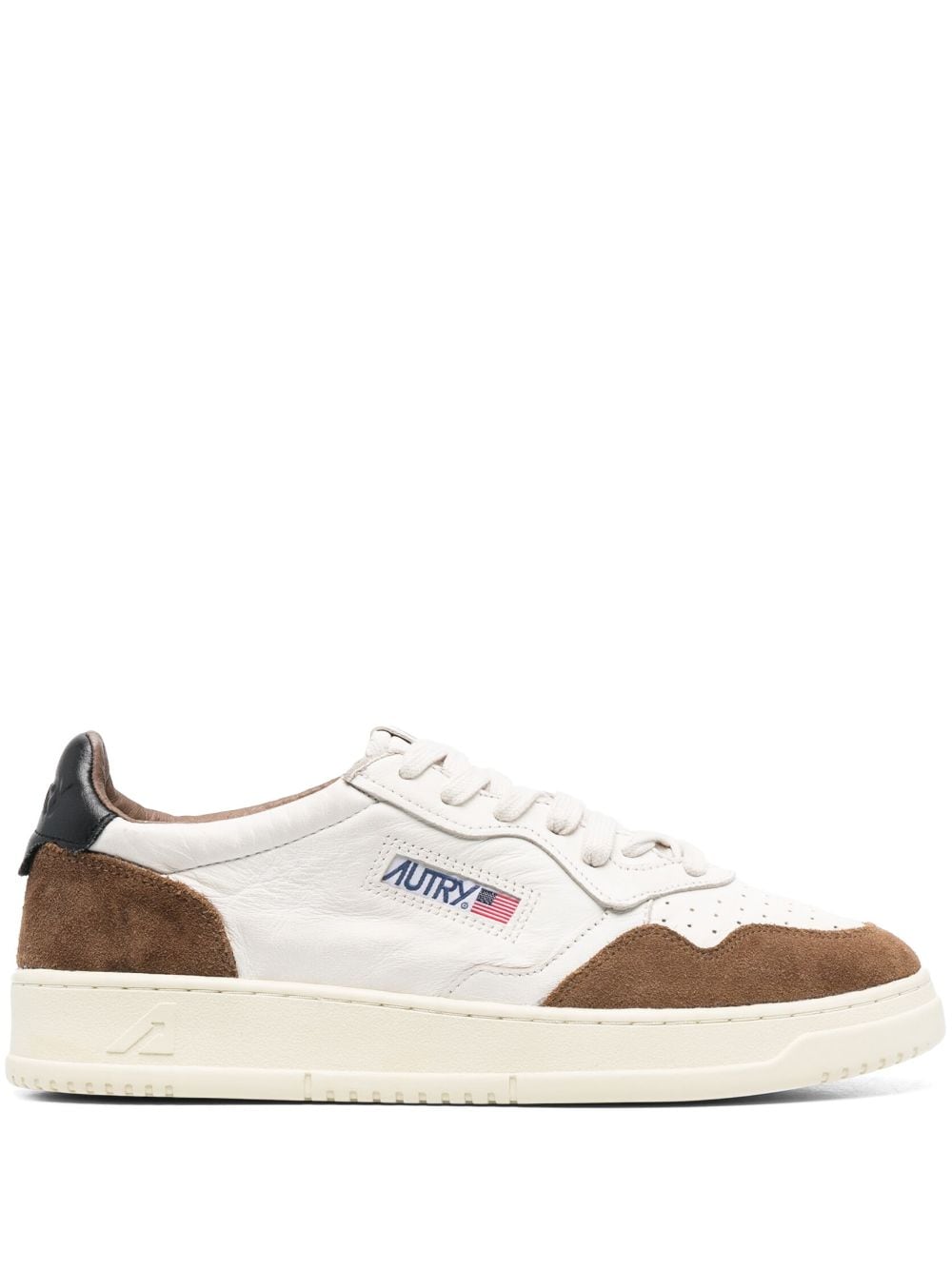 Autry Sneakers mit Logo-Patch - Nude von Autry