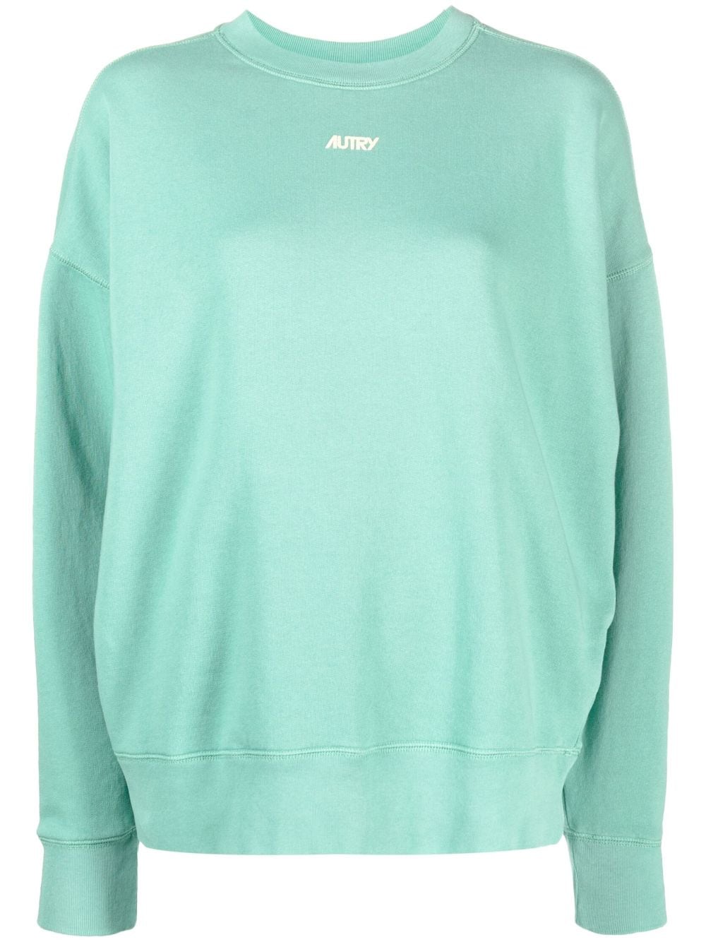 Autry Sweatshirt mit Logo-Print - Grün von Autry