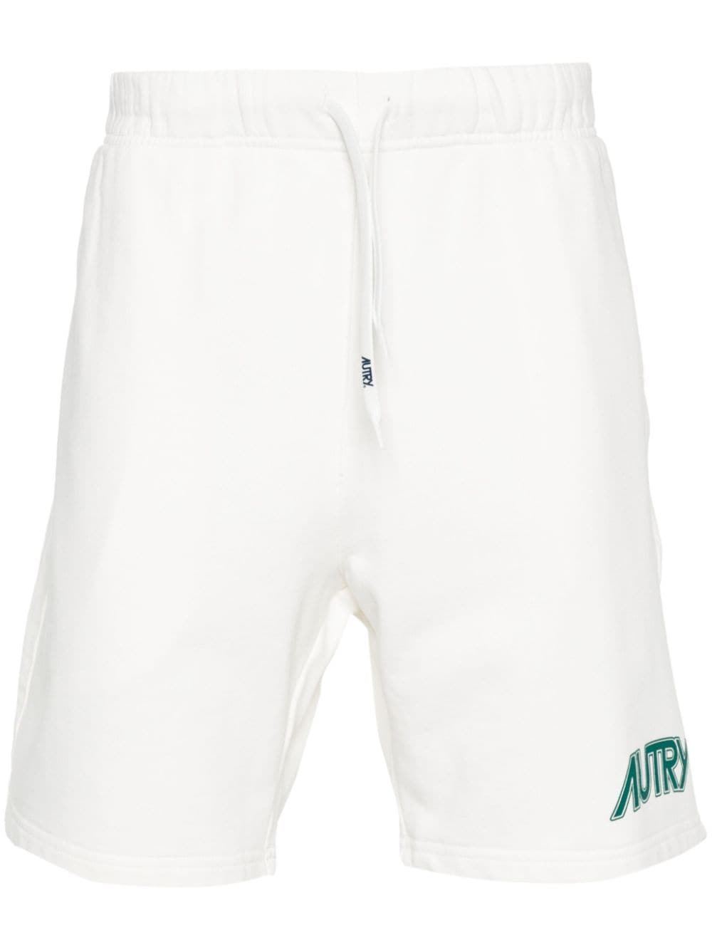 Autry Joggingshorts mit Logo-Stempel - Weiß von Autry