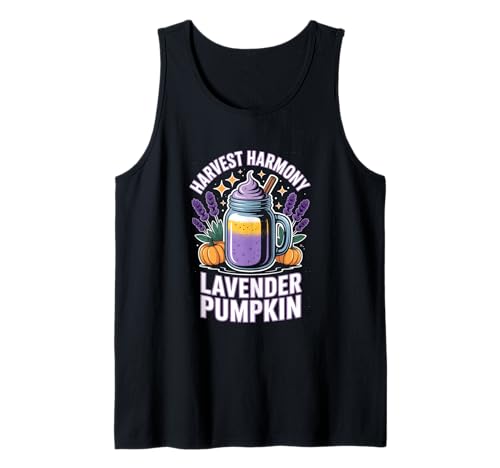 Lavendel Kürbis Latte Frauen Herbst Spiced Floral Cozy Sip Tank Top Lavendel Kürbis Latte Frauen Herbst Spiced Floral Cozy Sip Tank Top von Autumn Coffee Lovers Harvest Bliss Vibes Tees