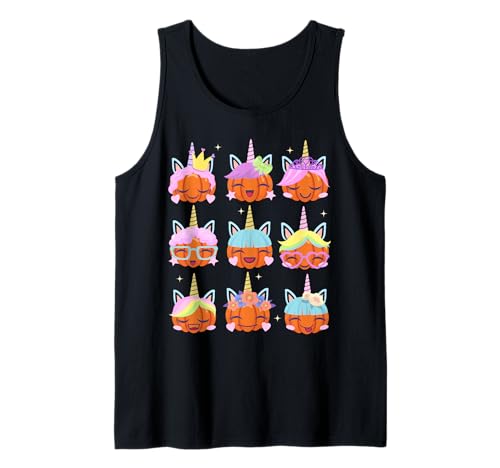 Men Women Kids Parties Pumpkin Unicorn Boo Spooky Halloween Tank Top Men Women Kids Parties Pumpkin Unicorn Boo Spooky Halloween Tank Top von Autumn Costumes Halloween Tee Girls Unicorn Lovers
