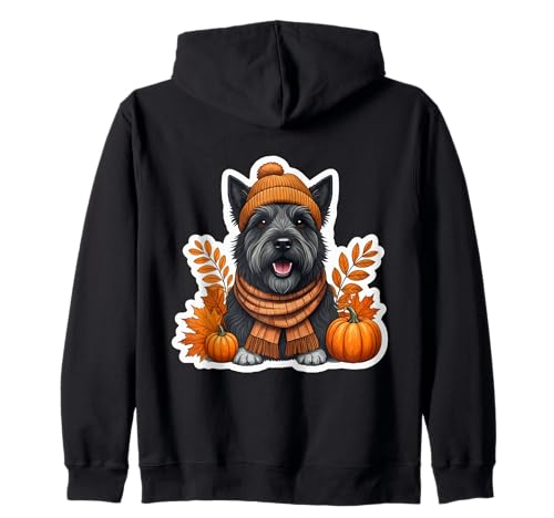 Herbst Herbst Cesky Terrier Hundebesitzer Thanksgiving Mama Papa Kapuzenjacke von Autumn Fall Cesky Terrier Dog Owner Products