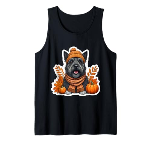 Herbst Herbst Cesky Terrier Hundebesitzer Thanksgiving Mama Papa Tank Top von Autumn Fall Cesky Terrier Dog Owner Products