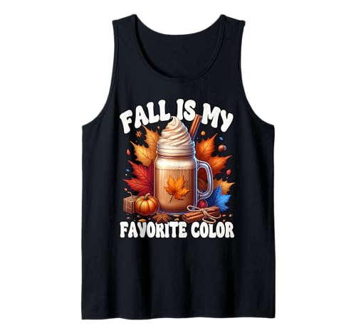 Pumpkin Spice Hot Cocoa Mug Women Fall is My Favorite Color Tank Top von Autumn Fall Coffee Pumpkin Spice Gifts For Women