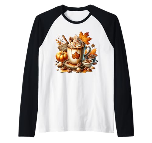 Cute Fall Drinking Mugs for Autumn Women Maple Pecan Coffee Raglan Cute Fall Drinking Mugs for Autumn Women Maple Pecan Coffee Raglan von Autumn Fall Gifts For Women And Fall Drinking Mugs