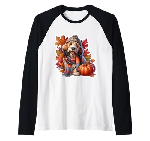 Autumn Fall Grand Basset Griffon Vendeen Hundebesitzer Mama Papa Raglan von Autumn Fall Grand Basset Griffon Vendeen Products