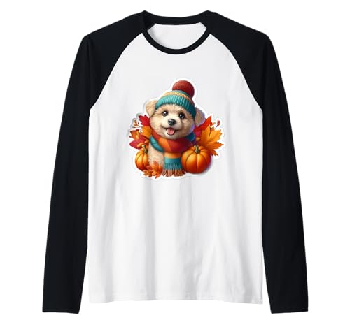 Herbst Herbst PUMI Hundebesitzer Thanksgiving Mama Papa Kürbis gemütlich Raglan Herbst Herbst PUMI Hundebesitzer Thanksgiving Mama Papa Kürbis gemütlich Raglan von Autumn Fall Pumi Dog Owner Products