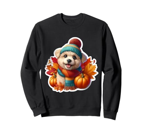Herbst Herbst PUMI Hundebesitzer Thanksgiving Mama Papa Kürbis gemütlich Sweatshirt Herbst Herbst PUMI Hundebesitzer Thanksgiving Mama Papa Kürbis gemütlich Sweatshirt von Autumn Fall Pumi Dog Owner Products