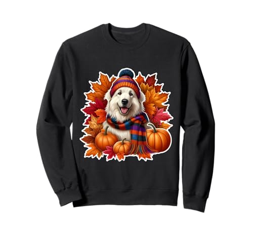 Herbst Herbst Pyrenäen Schäferhund Hundebesitzer Thanksgiving Mama Papa Sweatshirt Herbst Herbst Pyrenäen Schäferhund Hundebesitzer Thanksgiving Mama Papa Sweatshirt von Autumn Fall Pyrenean Shepherd Dog Owner Products