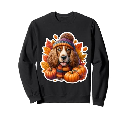 Herbst Sussex Spaniel Hundebesitzer Thanksgiving Mama Papa Sweatshirt Herbst Sussex Spaniel Hundebesitzer Thanksgiving Mama Papa Sweatshirt von Autumn Fall Sussex Spaniel Dog Owner Products