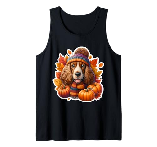 Herbst Sussex Spaniel Hundebesitzer Thanksgiving Mama Papa Tank Top Herbst Sussex Spaniel Hundebesitzer Thanksgiving Mama Papa Tank Top von Autumn Fall Sussex Spaniel Dog Owner Products