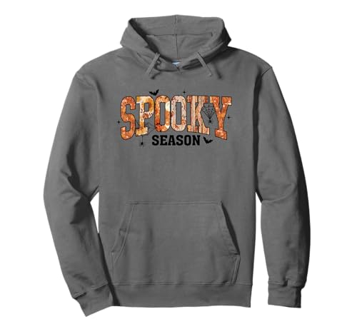 Autumn Spooky Season Design. Woman Fall Halloween Pullover Hoodie von Autumn Family Fall Casual Outfits.