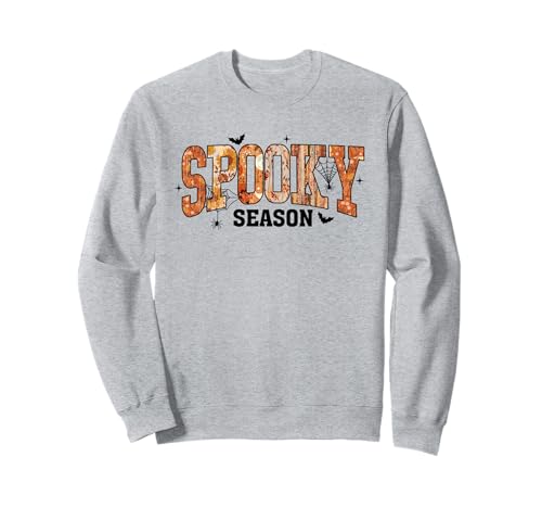 Autumn Spooky Season Design. Woman Fall Halloween Sweatshirt von Autumn Family Fall Casual Outfits.