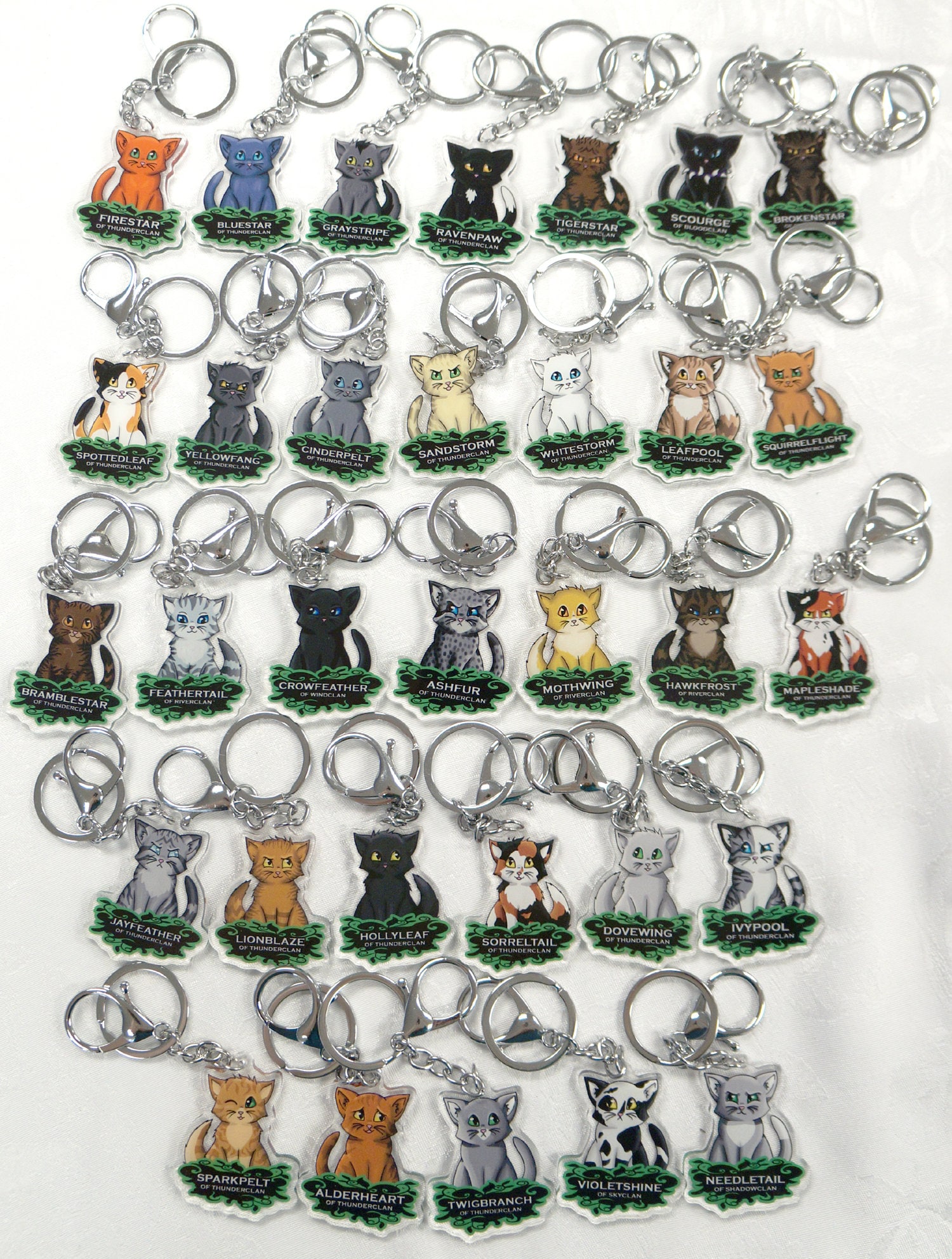 65 cm Halskette Oder Kette - Feuerstern, Blaustern, Eichelhäherfeder, Graustreifen Und Mehr 65 cm Halskette Oder Kette - Feuerstern, Blaustern, Eichelhäherfeder, Graustreifen Und Mehr von AutumnColour