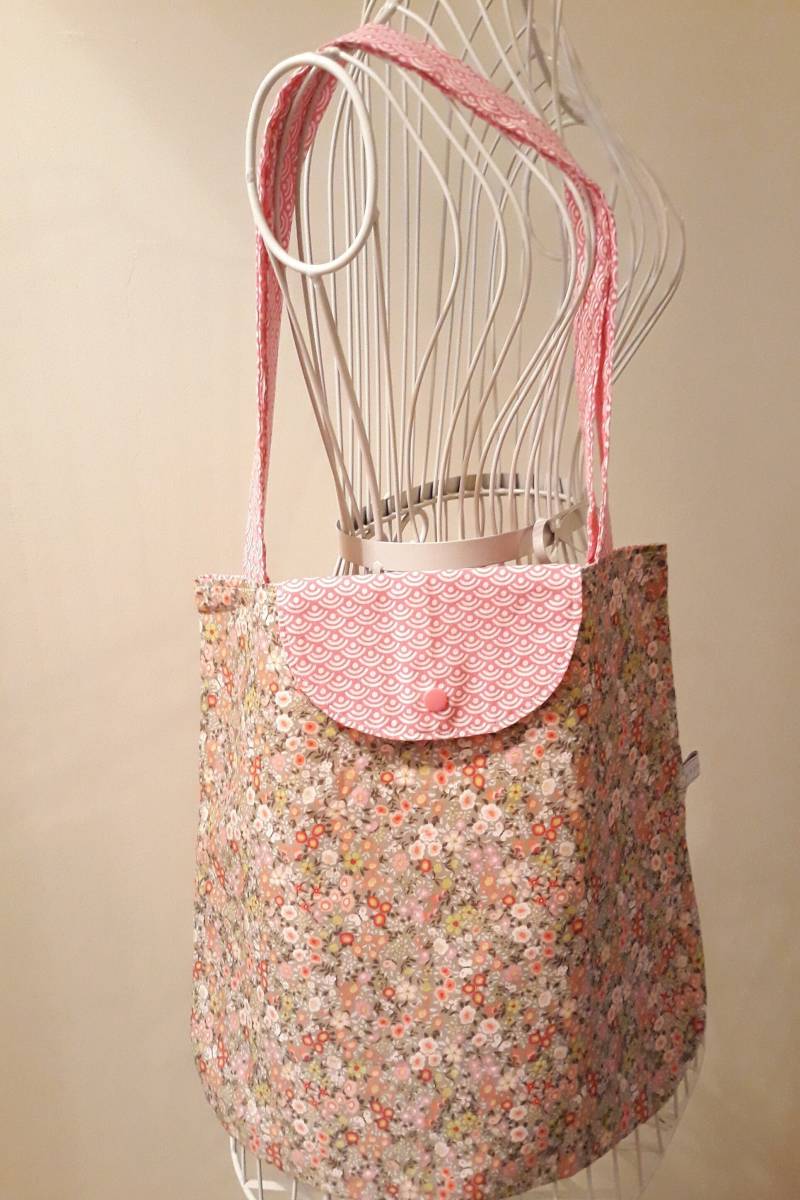 Tragetasche, Umhängetasche, Einkaufstasche Aus Baumwolle, Zero Waste Tragetasche, Umhängetasche, Einkaufstasche Aus Baumwolle, Zero Waste von Aux4ptitespommes