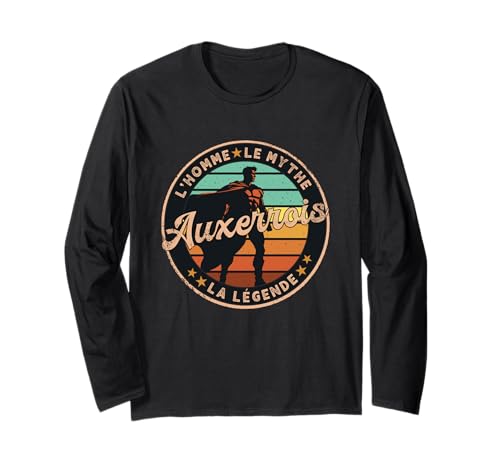 Auxerrois Humor Herren Mythos Legende Geschenkidee Auxerre Langarmshirt Auxerrois Humor Herren Mythos Legende Geschenkidee Auxerre Langarmshirt von Auxerrois l'Homme le Mythe la Légende