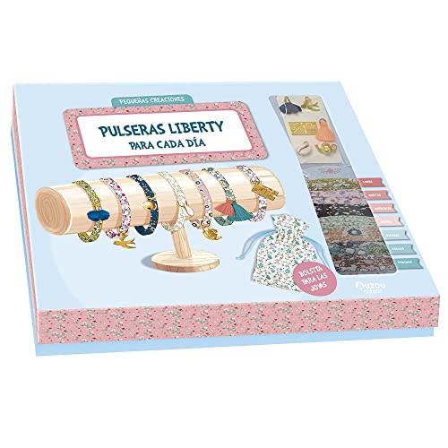 AUZOU creatife Meine Armbänder Boho Chic und Liberty für jeden Tag der Woche, mehrfarbig, mittel (1) von AUZOU