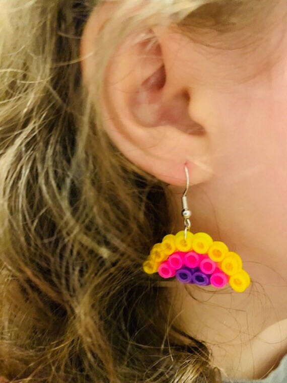 Regenbogen Ohrringe von AvaJaneShop