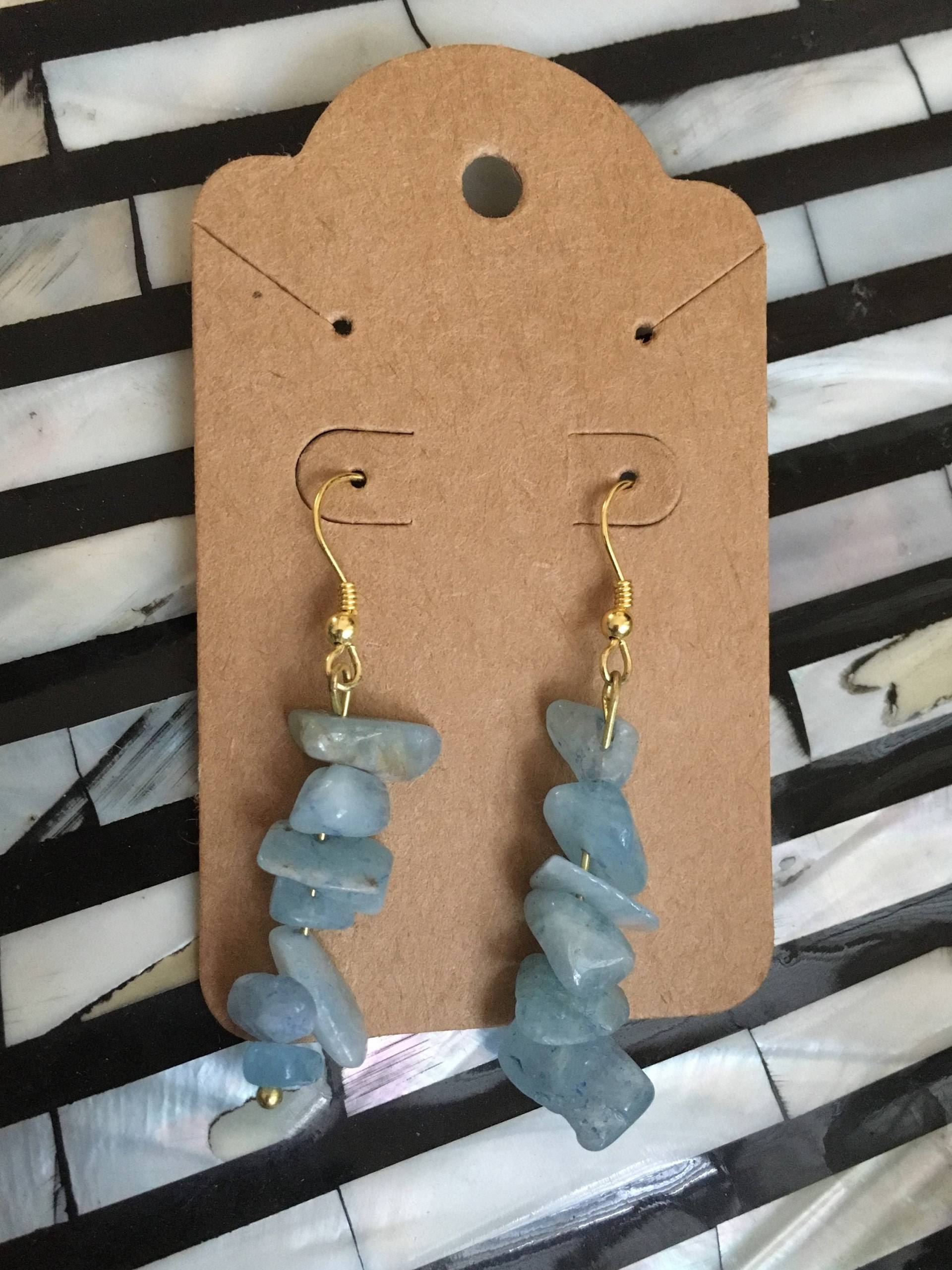 Aquamarine Baumeln Ohrringe 14K Vergoldet Zubehör Aquamarine Baumeln Ohrringe 14K Vergoldet Zubehör von AvaMarieKDesigns