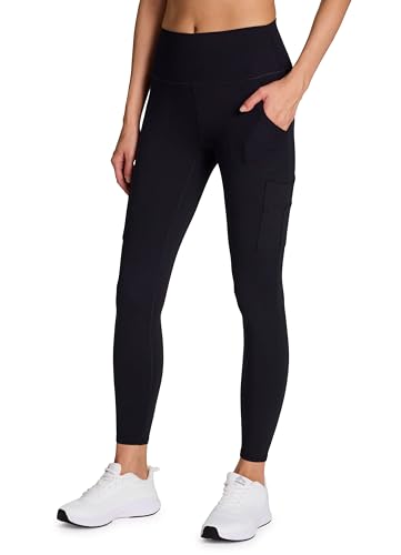 Avalanche Damen-Leggings für Outdoor, Workout, hohe Belastung, volle Länge, Cargo-Tasche, Schwarz, Groß Avalanche Damen-Leggings für Outdoor, Workout, hohe Belastung, volle Länge, Cargo-Tasche, Schwarz, Groß von Avalanche