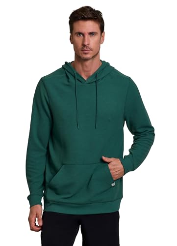 Avalanche Herren Hoodie Sweatshirt, weicher Waffelstrickpullover, leichtes Sweatshirt für Fitnessstudio, Wandern, Freizeitkleidung, Fichte, Medium Avalanche Herren Hoodie Sweatshirt, weicher Waffelstrickpullover, leichtes Sweatshirt für Fitnessstudio, Wandern, Freizeitkleidung, Fichte, Medium von Avalanche