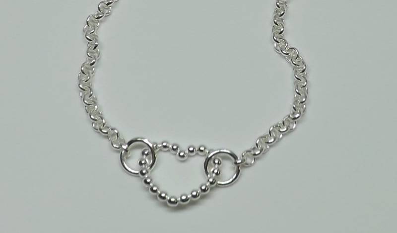 sterling Silber Herz Fußkette Fußkettchen Armband Liebe Geschenk Für Ihre Valentine Hochzeit von AvalonSunsetDesigns