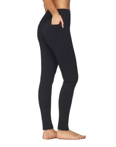 Avamiqamelli Damen Thermohose (erhältlich in Übergröße) Hose Jeansoptik Winter Thermo Warm av64 Schwarz 44 von Avamiqamelli