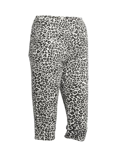 Avamiqamelli Mädchen Kurze Jeggings Hose 3/4 Capri Jeansoptik für Kinder mit Taschen Sommerhose av67 Leo Weiß 152 von Avamiqamelli