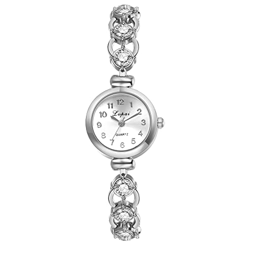 Avaner Damen Uhren Armbanduhr Analog Quarzuhr für Damen mit Voll Diamant Gehäuse Abnehmbares Armband von Avaner