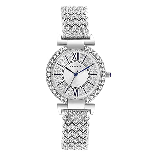 Avaner Armbanduhr Damen Uhr mit Runde Voll Diamant Gehäuse Armband Römische Ziffern Damenuhren Abnehmbares Band Analog Quarzuhr für Damen Frauen Avaner Armbanduhr Damen Uhr mit Runde Voll Diamant Gehäuse Armband Römische Ziffern Damenuhren Abnehmbares Band Analog Quarzuhr für Damen Frauen von Avaner