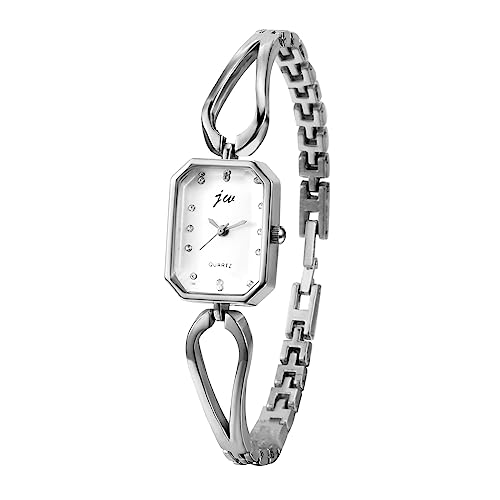 Avaner Damen Uhr Armbanduhr Ultra Slim Strass Armbanduhr Analog Quarz Quadratisches Gehäuse Armbanduhr Elegante Armbanduhr für Frauen von Avaner