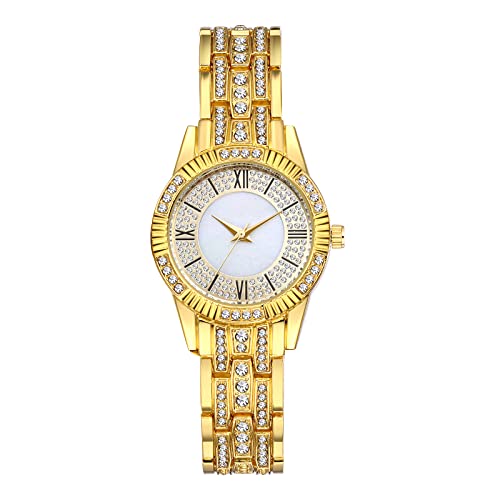 Avaner Damen Uhren Armbanduhr Analog Quarzuhr für Damen mit Voll Diamant Gehäuse Abnehmbares Armband Avaner Damen Uhren Armbanduhr Analog Quarzuhr für Damen mit Voll Diamant Gehäuse Abnehmbares Armband von Avaner