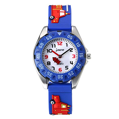 Avaner Kinderuhr Armbanduhr Kinder Uhr 3D Cute Cartoon Kinderuhren mit Silikon Armband Wasserdicht Lernuhr Schüleruhr Bunt lebendig Kids Watch für Jungen Mädchen von Avaner