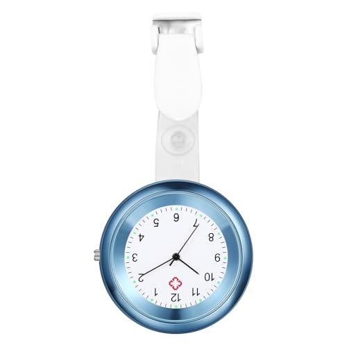 Avaner Krankenschwesteruhr Damen Schwesternuhr mit Clip: Analog Quarzwerk Pflegeruhr mit Pin Ansteckuhr FOB Taschenuhr für Medical Männer Frauen von Avaner