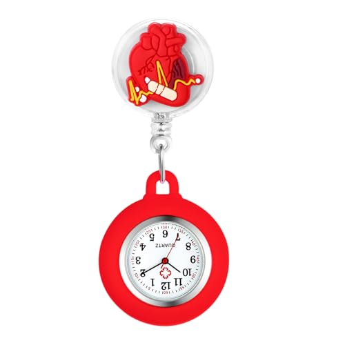 Avaner Krankenschwesteruhr Damen Silikon Pflegeruhr: Schwesteruhr mit Clip Herren Taschenuhr Kitteluhr Pflegeruhr FOB Uhr Anlog Quarzuhr für Arzt Doktor Avaner Krankenschwesteruhr Damen Silikon Pflegeruhr: Schwesteruhr mit Clip Herren Taschenuhr Kitteluhr Pflegeruhr FOB Uhr Anlog Quarzuhr für Arzt Doktor von Avaner