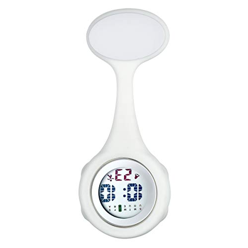 Avaner Uhren Krankenschwestern Digital Silikon: Multifunktion Kalender Timer Wecker Pflegeruhr Analog Quarzwerk FOB Schwesternuhr für Damen Herren von Avaner