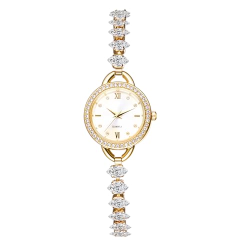 Avaner Uhren Damen Diamanten Kristalluhren: Kleine Damenuhr Exquisite Armbanduhr Analog Quarzuhr für Frauen Mädchen von Avaner
