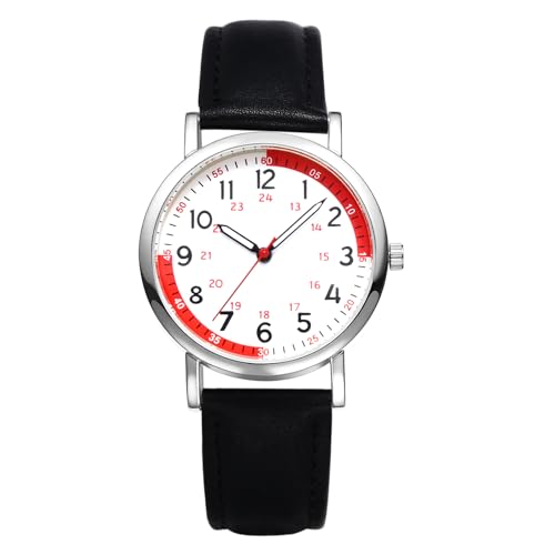 Avaner Uhren Damen Echtleder Pulsberechnung: Damenuhr mit Arabischen Ziffern Armbanduhr Analog Quarzuhr Leicht Ablesbare Uhr für Frauen Ärzte Pflegekräfte oder Gesundheitsbewusste Avaner Uhren Damen Echtleder Pulsberechnung: Damenuhr mit Arabischen Ziffern Armbanduhr Analog Quarzuhr Leicht Ablesbare Uhr für Frauen Ärzte Pflegekräfte oder Gesundheitsbewusste von Avaner