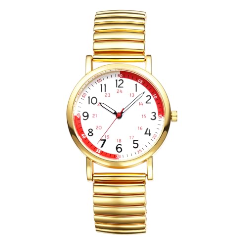 Avaner Uhren Damen Elastisch Pulsberechnung: Damenuhr mit Arabischen Ziffern Armbanduhr Analog Quarzuhr Leicht Ablesbare Uhr für Frauen Ärzte Pflegekräfte oder Gesundheitsbewusste Avaner Uhren Damen Elastisch Pulsberechnung: Damenuhr mit Arabischen Ziffern Armbanduhr Analog Quarzuhr Leicht Ablesbare Uhr für Frauen Ärzte Pflegekräfte oder Gesundheitsbewusste von Avaner