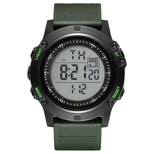 Avaner Uhren Herren Militär Digital: Herrenuhr aus Gummi Taktische Outdoor Armbanduhr mit Datum Wecker Hintergrundbeleuchtung Sportuhr TPU Armband Analog Quarz Uhr Geschenk für Männer Teenager Sohn von Avaner