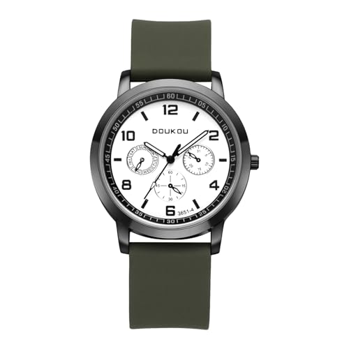 Avaner Uhren Herren Silikon Armband: Sport Herrenuhr mit Leuchtendem Zeiger Kinder Armbanduhr Analog Quarzuhr für Erwachsene Teenager Jungen von Avaner