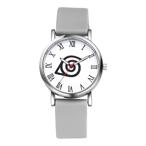 Avaner Uhren Kinder Silikon Armband: Herrenuhr Damenuhr Cartoon Kinderuhr Studentenuhr Silikonarmbanduhr mit Römischen Ziffern Analog Quarz Uhr als Geschenk für Frauen Männer von Avaner