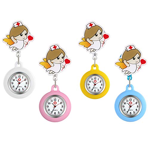 Avaner Uhren Silikon Krankenschwester Damen Armbanduhr Cartoon Taschenuhr Anlog FOB Uhr aus Legierung Quarzuhr von Avaner
